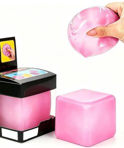 Nice Ice Stress Cube. Squishy Fidget Toy Cubes. Slow Rising Squeeze Cube Balls. Non-Sticky Desk Toy for Relaxation & Focus for Adult. (NeeDoh) 1Pack Pink : Toys & Games