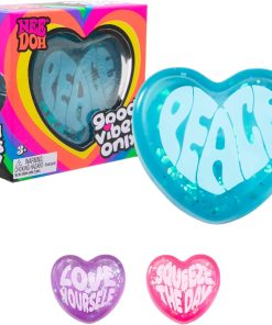Schylling Needoh Good Vibes Only - Sensory Squeeze Toy - Colors May Vary (1 Per Pack) : Toys & Games